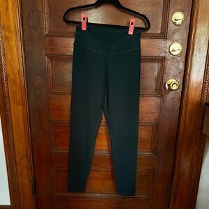 BuffBunny Green Ribbed Leggings & Bra Matching Set